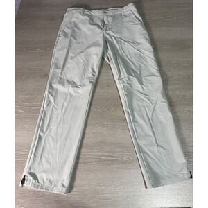 Oakley Regular Fit Golf Chino Pants Men's 36x30 Khaki Stretch Performance